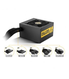Fuente ATX 750W Nox Hummer 750 80Plus Gold