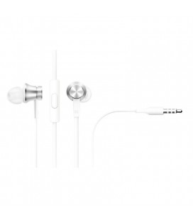 Auriculares Intrauditivos Xiaomi Mi In Ear Basic/ con Micrófono/ Jack 3.5/ Plata