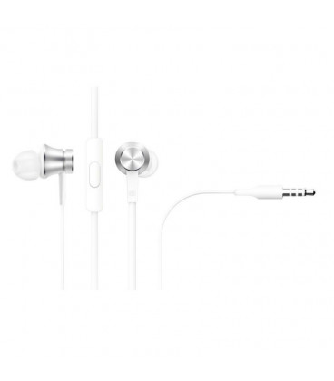 Auriculares Intrauditivos Xiaomi Mi In Ear Basic/ con Micrófono/ Jack 3.5/ Plata
