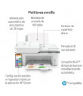 Multifunción HP Deskjet 4120e WiFi/ Fax Móvil/ Blanca