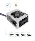 Fuente de Alimentación SFX TooQ TQEP-500S-SFX/ 500W