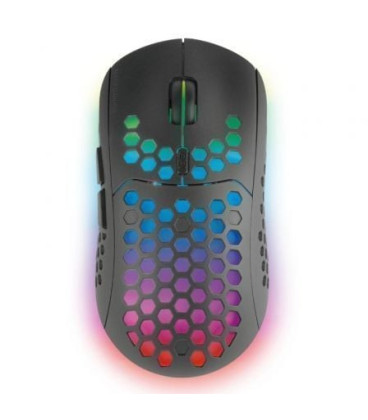 Ratón Gaming Inalámbrico Mars Gaming MMW3/ Batería recargable/ Hasta 3200 DPI