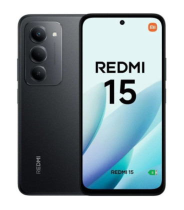 Smartphone Xiaomi Redmi 15 6GB/ 128GB/ 6.9"/ Negro