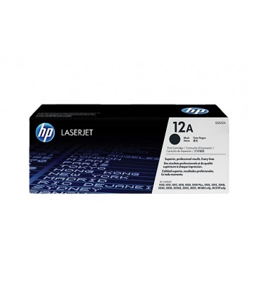 Tóner Original HP 12A Negro 1012/1015/1020/1022/1018/M1005