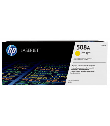 Tóner Original HP LaserJet 508A amarillo