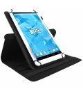 Funda tablet 3GO CSGT con soporte rotatorio 10.1" universal Negra
