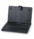 Funda tablet 3GO CSGT con teclado 10.1" universal Negra